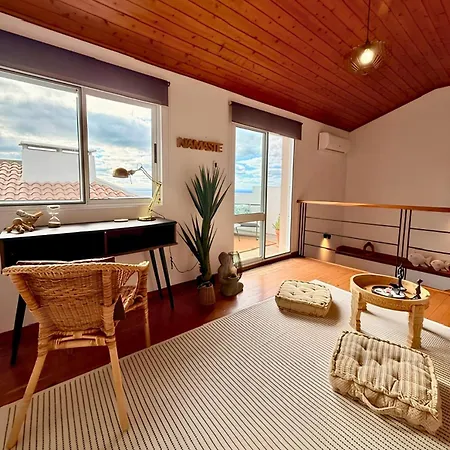 Casa Entre Mar E Ceu - Your Peaceful Retreat Casa de Férias Feteira Grande
